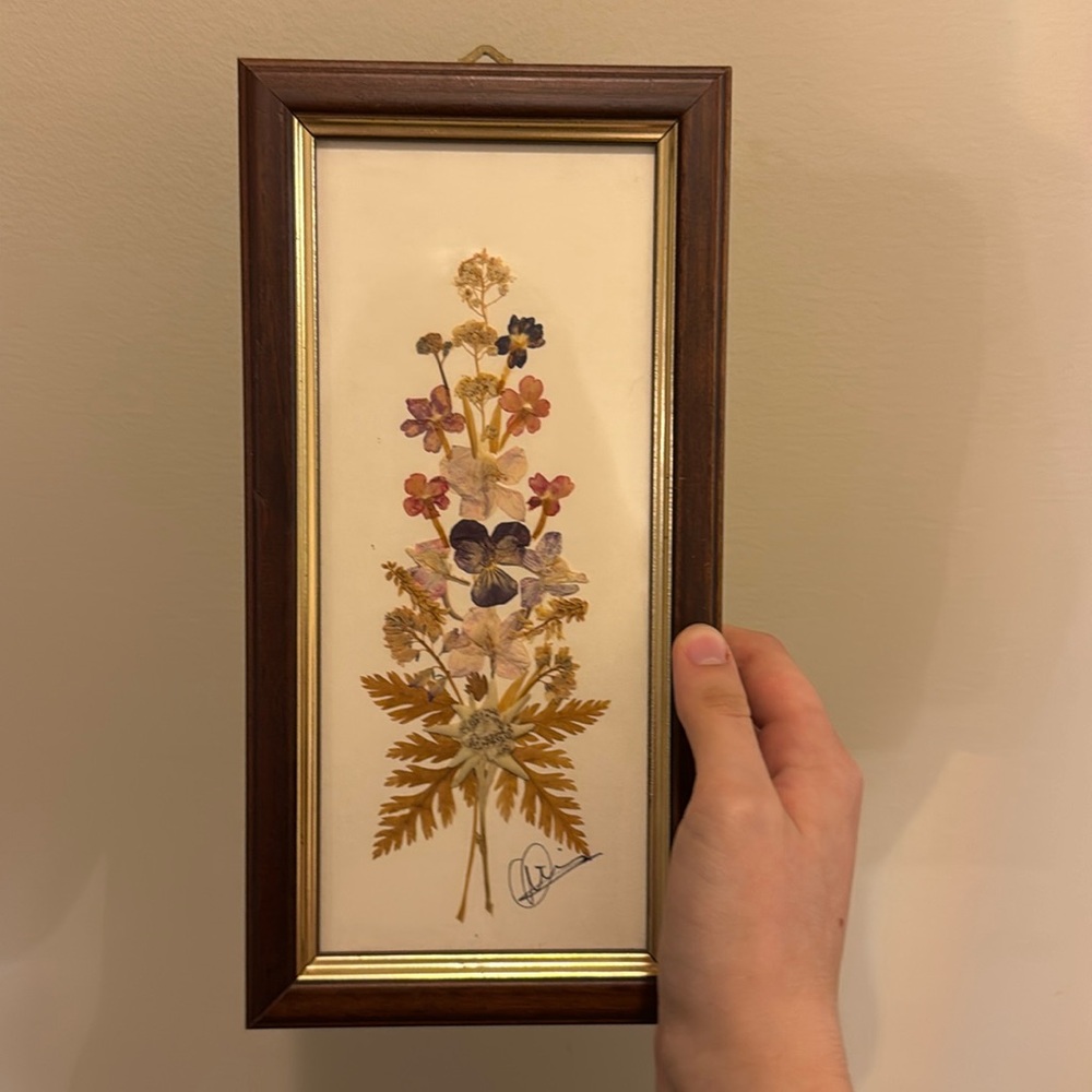 Dried Flower Wall Art